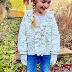 CROCHET PATTERN PDF London Cardigan image 1