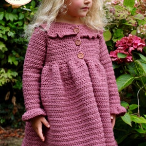 CROCHET JACKET PDF-Jane Jacket//Crochet Sweater Pattern//Crochet Jacket Pattern//Crochet for Girls//Crochet Cardigan Pattern//Crochet Baby image 4