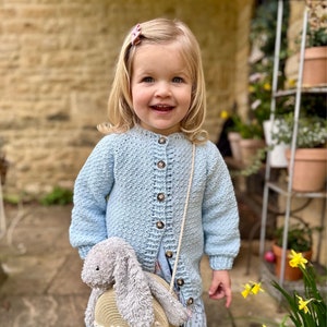 CROCHET PATTERN PDF- Taylor Crochet Cardigan/ Crochet Sweater/ Crochet Jumper