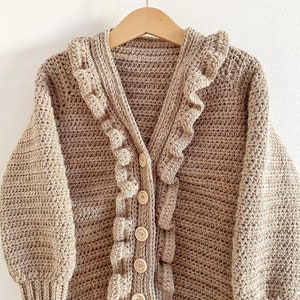 CROCHET PATTERN PDF London Cardigan image 8