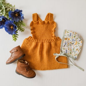 CROCHET PATTERN PDF- Isabelle Dress, Dress Pattern, Crochet Dress, Crochet Baby Pattern, Crochet, Pattern, Dress, Baby, Toddler