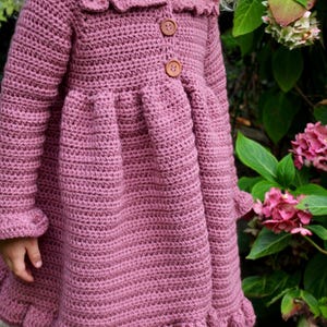 Crochet Girl's Jacket Pattern: Jane Cardigan (PDF) image 7
