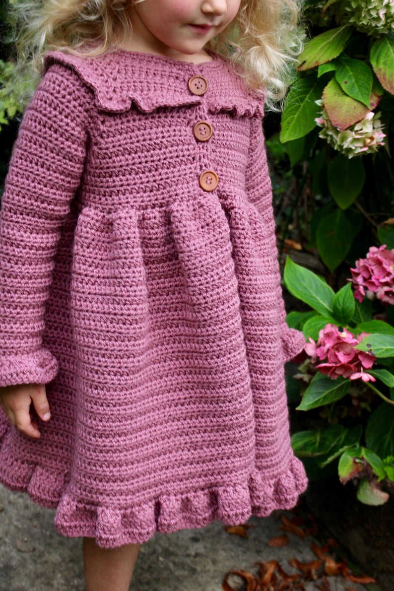 Crochet Girl's Jacket Pattern: Jane Cardigan (PDF) image 7