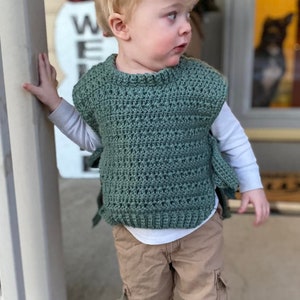 CROCHET PATTERN PDF Beau Vest image 8