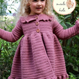 CROCHET JACKET PDF-Jane Jacket//Crochet Sweater Pattern//Crochet Jacket Pattern//Crochet for Girls//Crochet Cardigan Pattern//Crochet Baby image 8