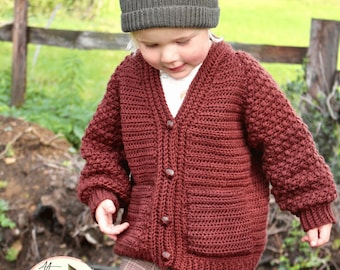 CROCHET PATTERN PDF Jude Cardigan Crochet Sweater Boys Crochet Pattern Baby Sweater Baby Cardigan Crochet Jumper Crochet Cardigan Etsy UK