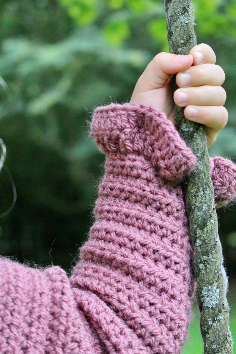 Crochet Girl's Jacket Pattern: Jane Cardigan (PDF) image 8