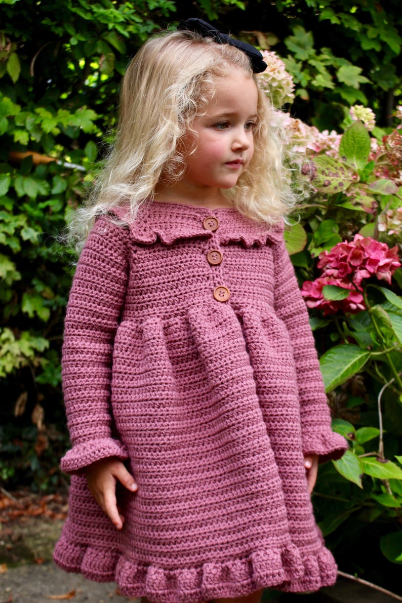 Crochet Girl's Jacket Pattern: Jane Cardigan (PDF) image 6