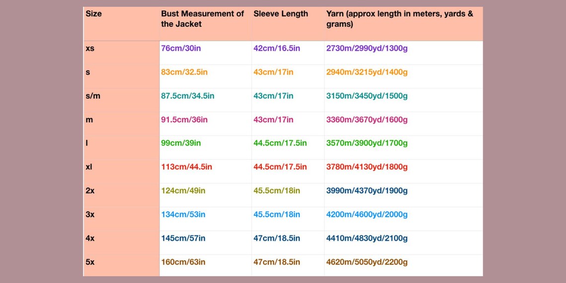 CROCHET PATTERN PDFMama Magdalena Jacket/Crochet Jacket/ Etsy