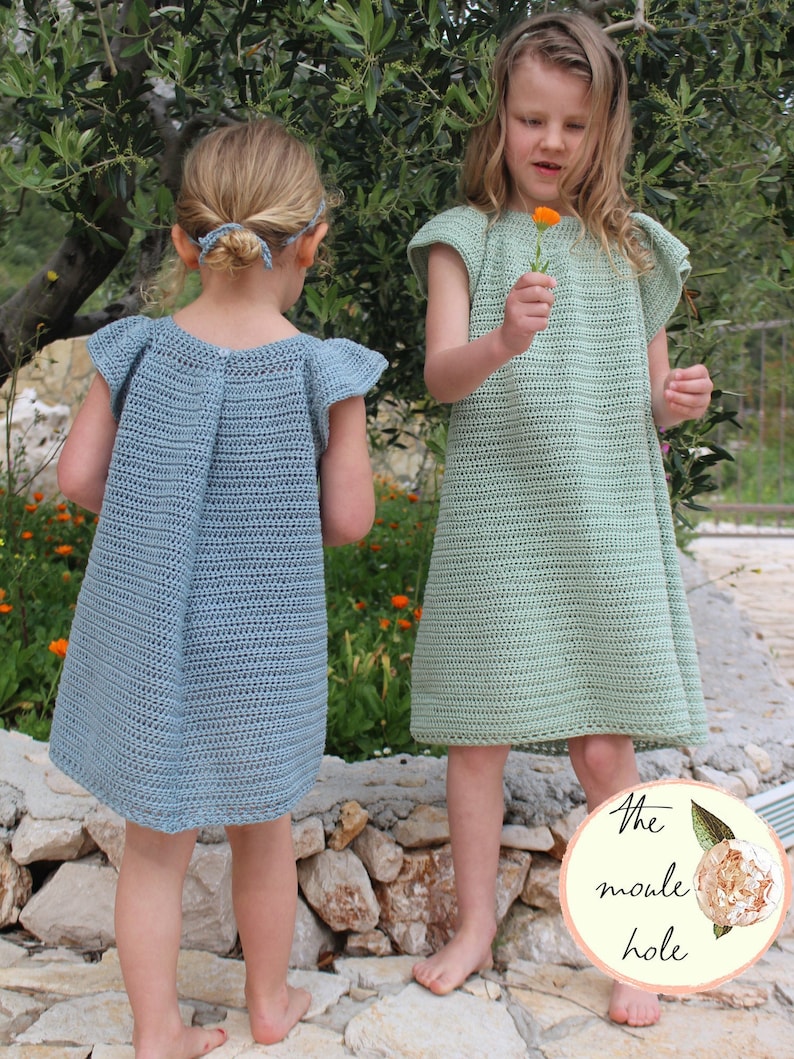 CROCHET PATTERN PDF-The Doli Dress/Summer Crochet Pattern/ Baby Dress/Cotton/ 0-6 Months to 10 Years/ Toddler Pattern/ Cute Crochet/ Baby image 1