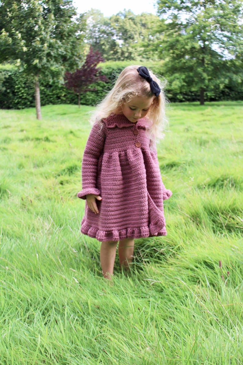 Crochet Girl's Jacket Pattern: Jane Cardigan (PDF) image 3