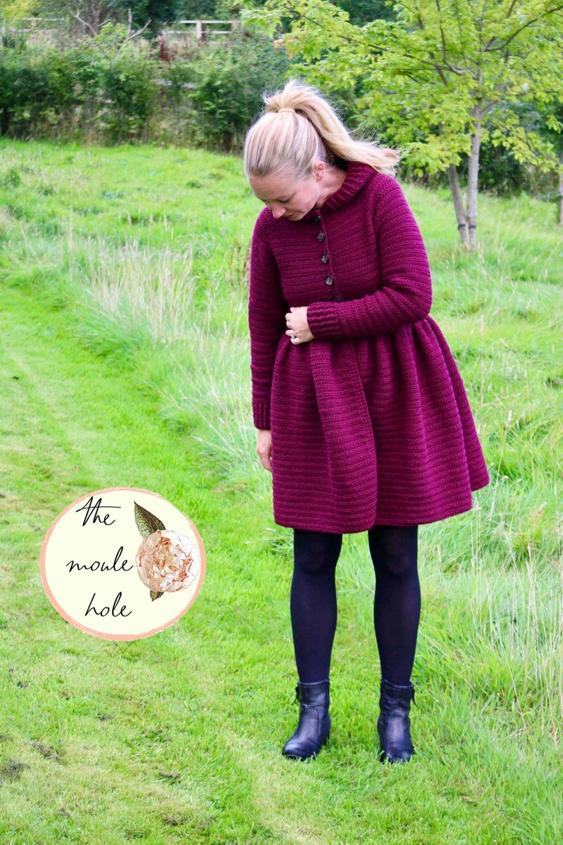 CROCHET PATTERN Pdfmama Magdalena Jacket/crochet Jacket/ Etsy