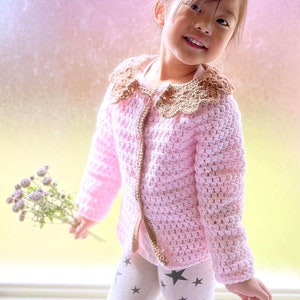 CROCHET PATTERN PDF Betsy Cardigan image 5