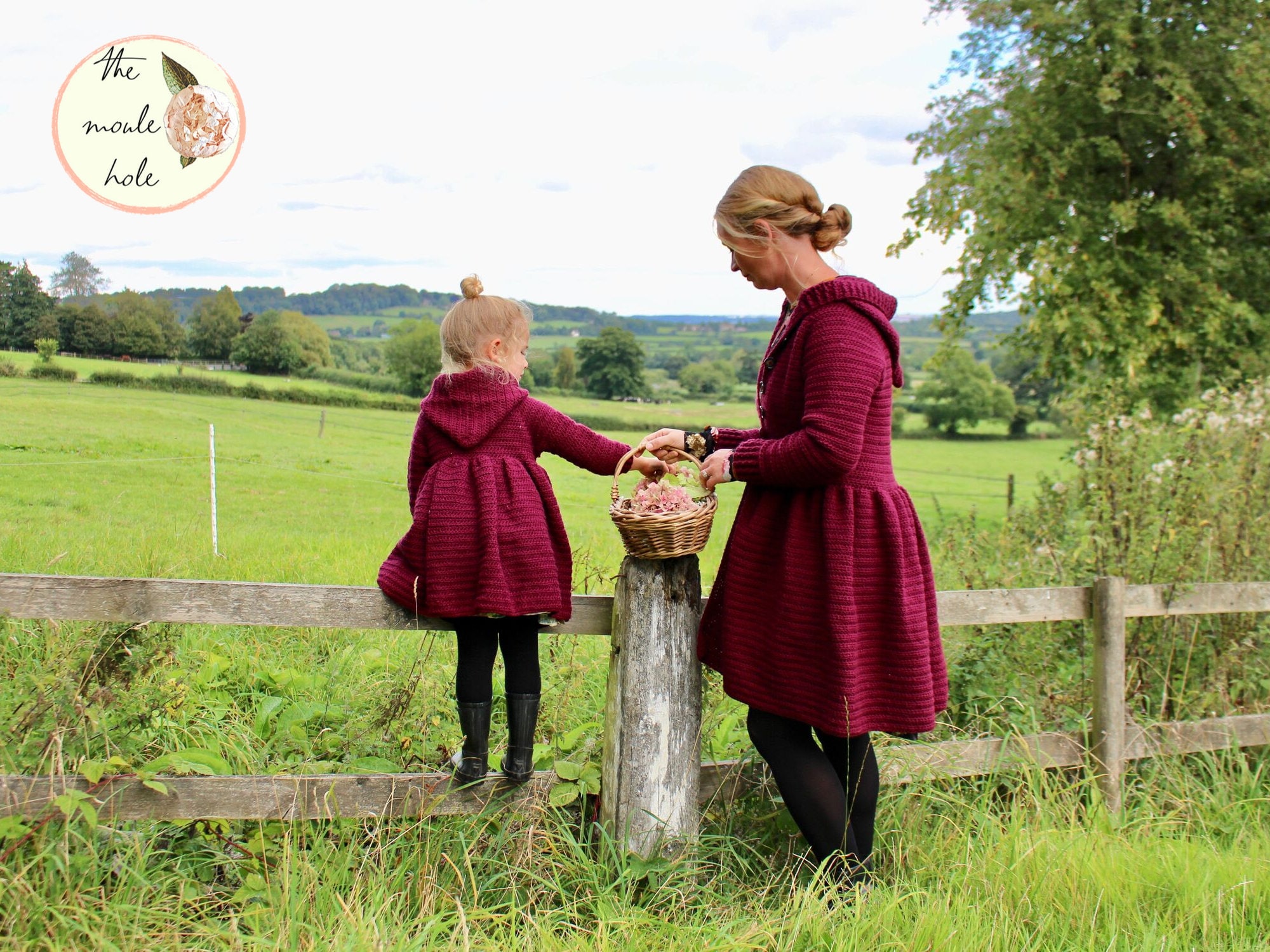 CROCHET PATTERN Pdfmama & Me Magdalena Jacket// Crochet Coat Etsy