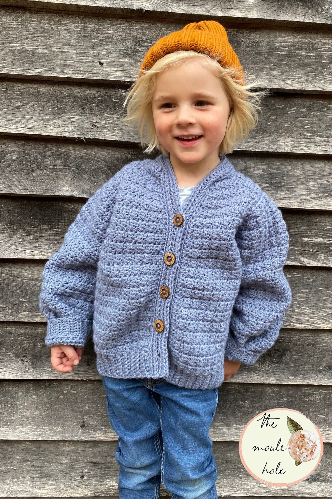 Diddy Cardigan Crochet Pattern | Baby to 12 Years (PDF) - Etsy