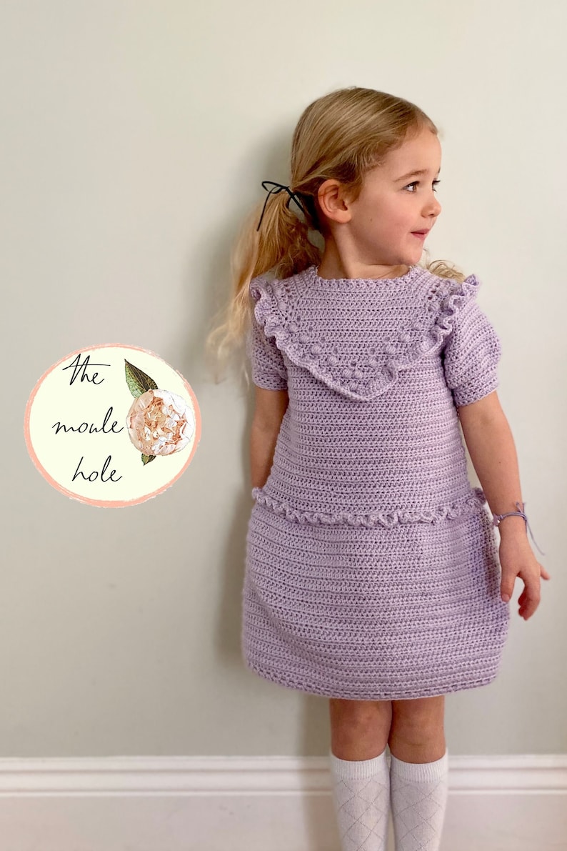 CROCHET PATTERN PDF Sally Sweater Dress// Crochet Dress Etsy UK