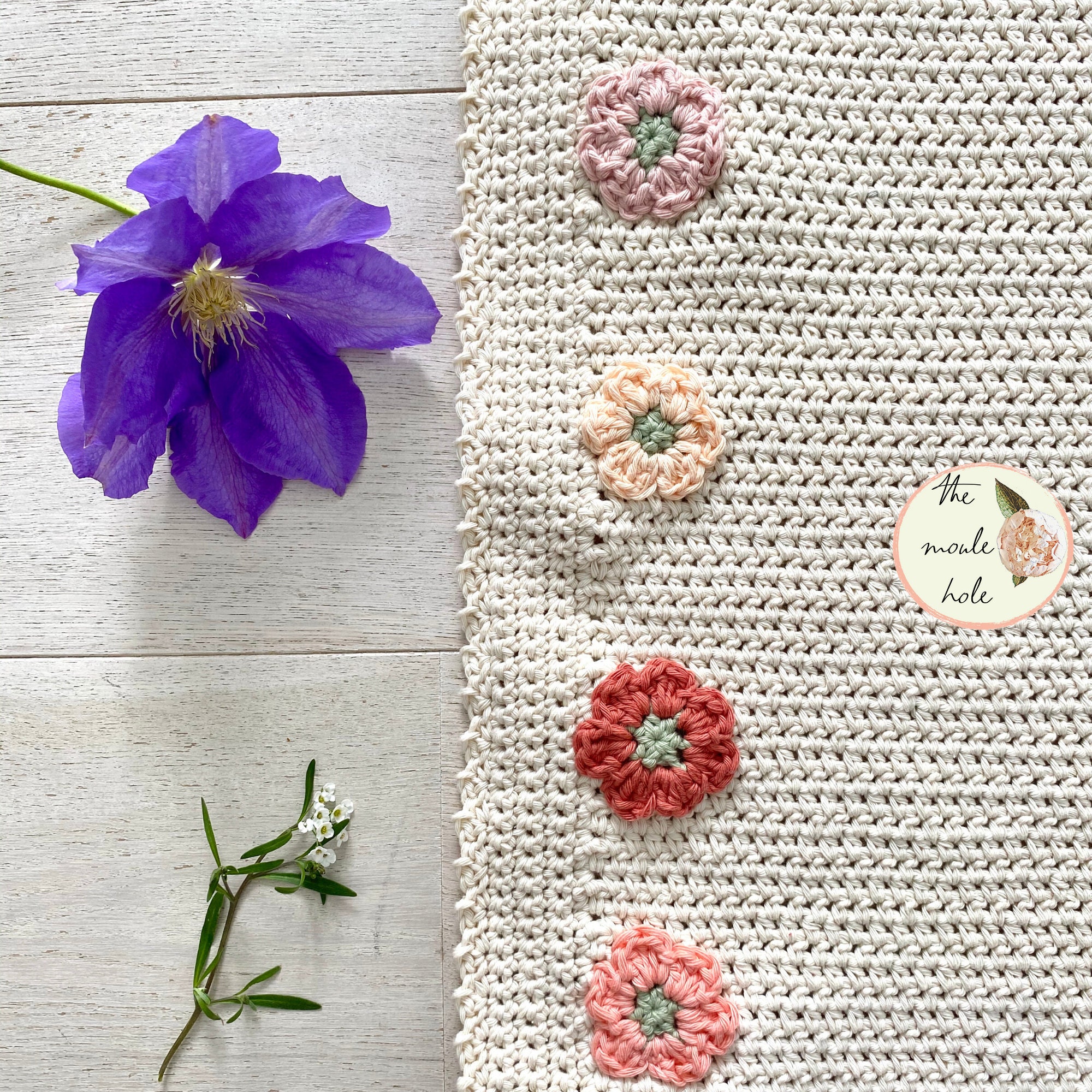 CROCHET PATTERN PDF Flower Fairy Blanket/ Crochet Blanket/ Etsy