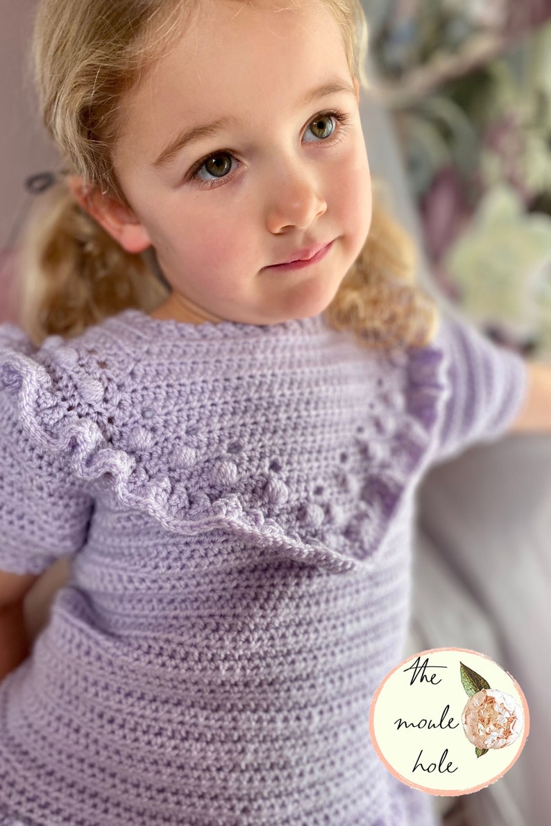 CROCHET PATTERN PDF Sally Sweater Dress// Crochet Dress Etsy UK