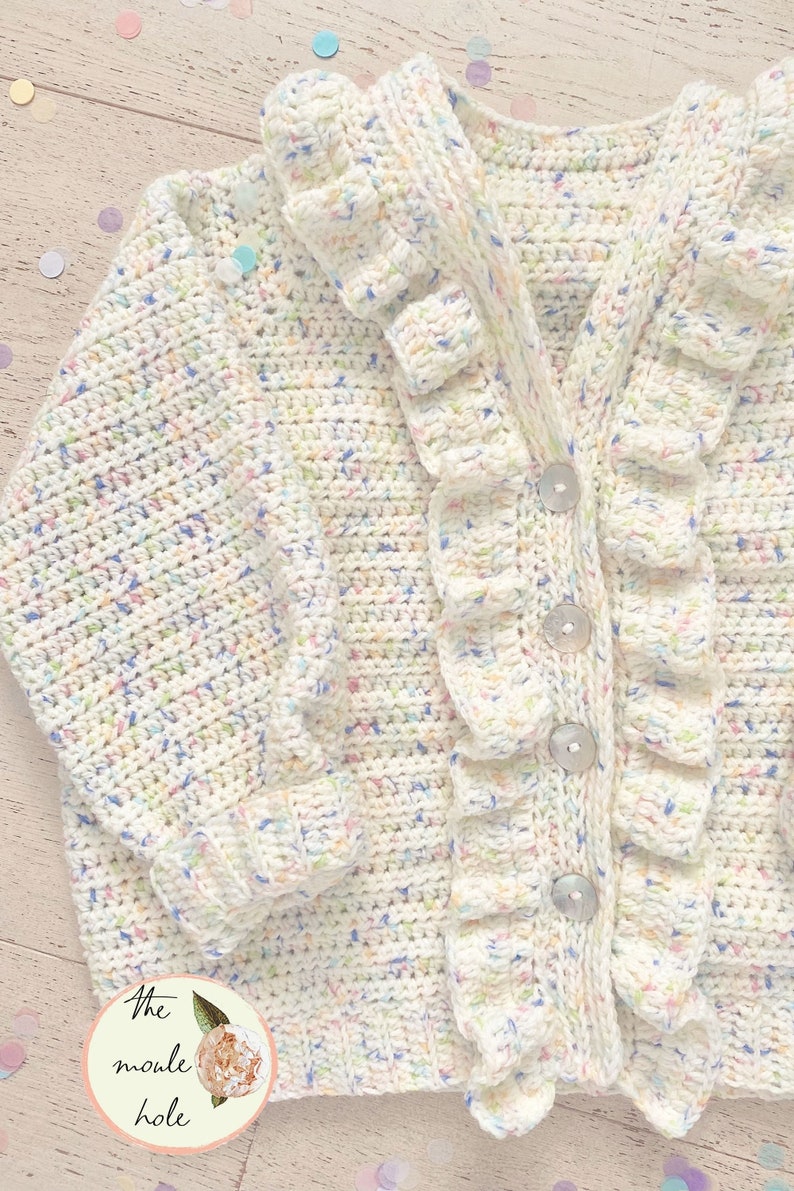 CROCHET PATTERN PDF London Cardigan image 4