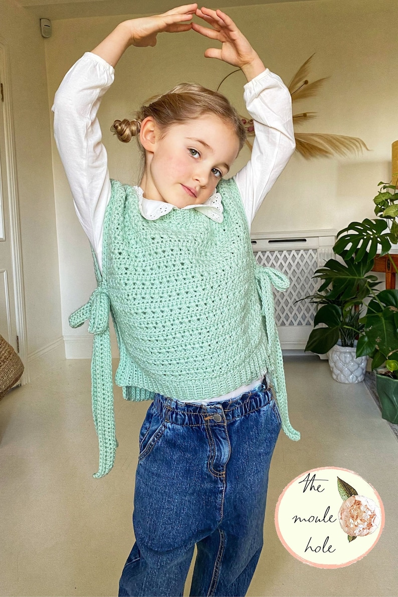 CROCHET PATTERN PDF Beau Vest image 3