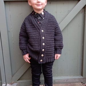 CROCHET PATTERN PDF London Cardigan image 6