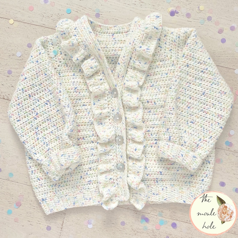 CROCHET PATTERN PDF London Cardigan image 3