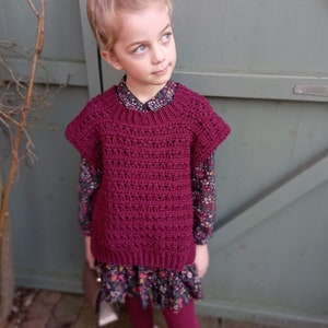 CROCHET PATTERN PDF Beau Vest image 6