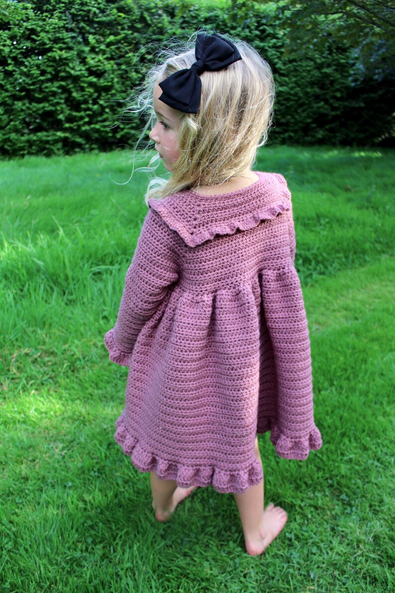 Crochet Girl's Jacket Pattern: Jane Cardigan (PDF) image 4