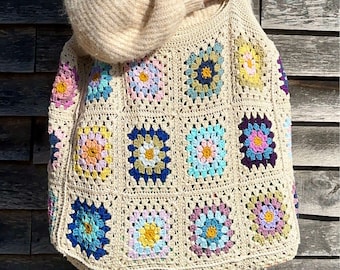 CROCHET PATTERN PDF: Cotswold Garden Bag