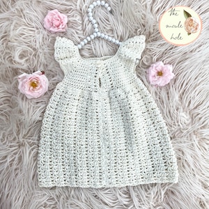 CROCHET PATTERN PDF Marion Dress/ Baby Dress/ Sizes Newborn to 12 years image 3