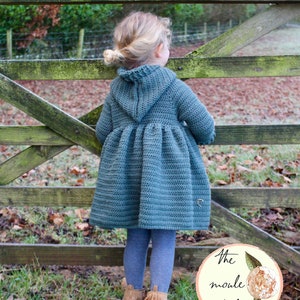 CROCHET PATTERN PDF-Magdalena Jacket//Crochet Coat Pattern//Crochet Jacket/Crochet Hoodie/Crochet Dress/ Girl's Crochet/Beginner Crochet image 7