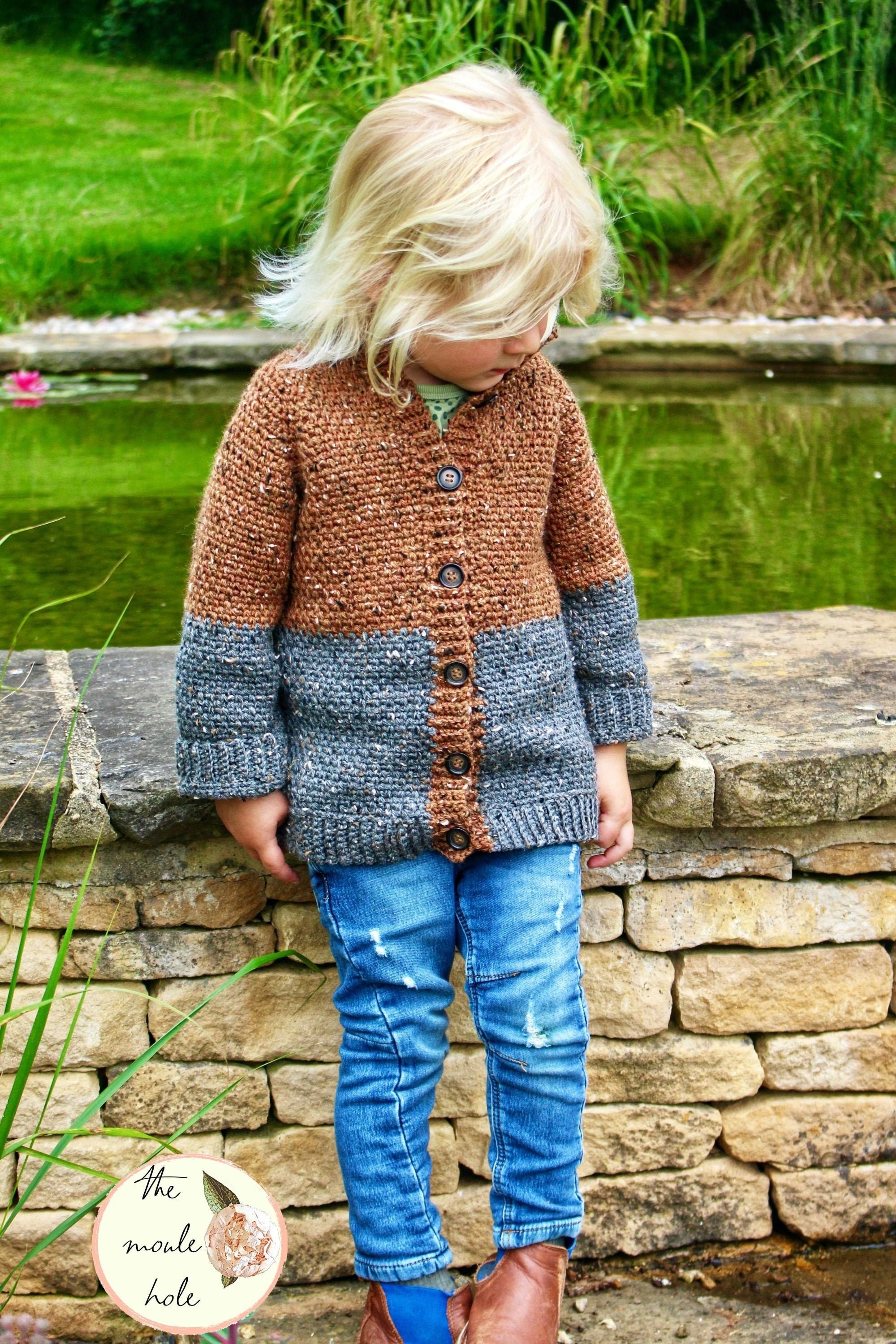 Knit Sweater - Golden – Wild Flower Baby