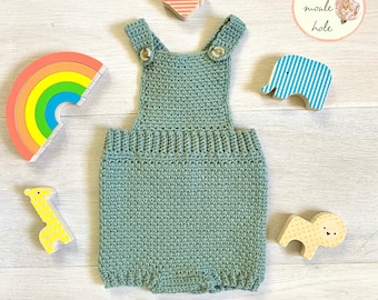 Mini Moule Romper Crochet Pattern: Newborn to 2 Years (PDF)