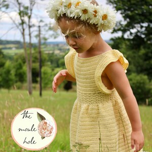 CROCHET PATTERN Pdf-flower Child Dress//crochet Dress - Etsy