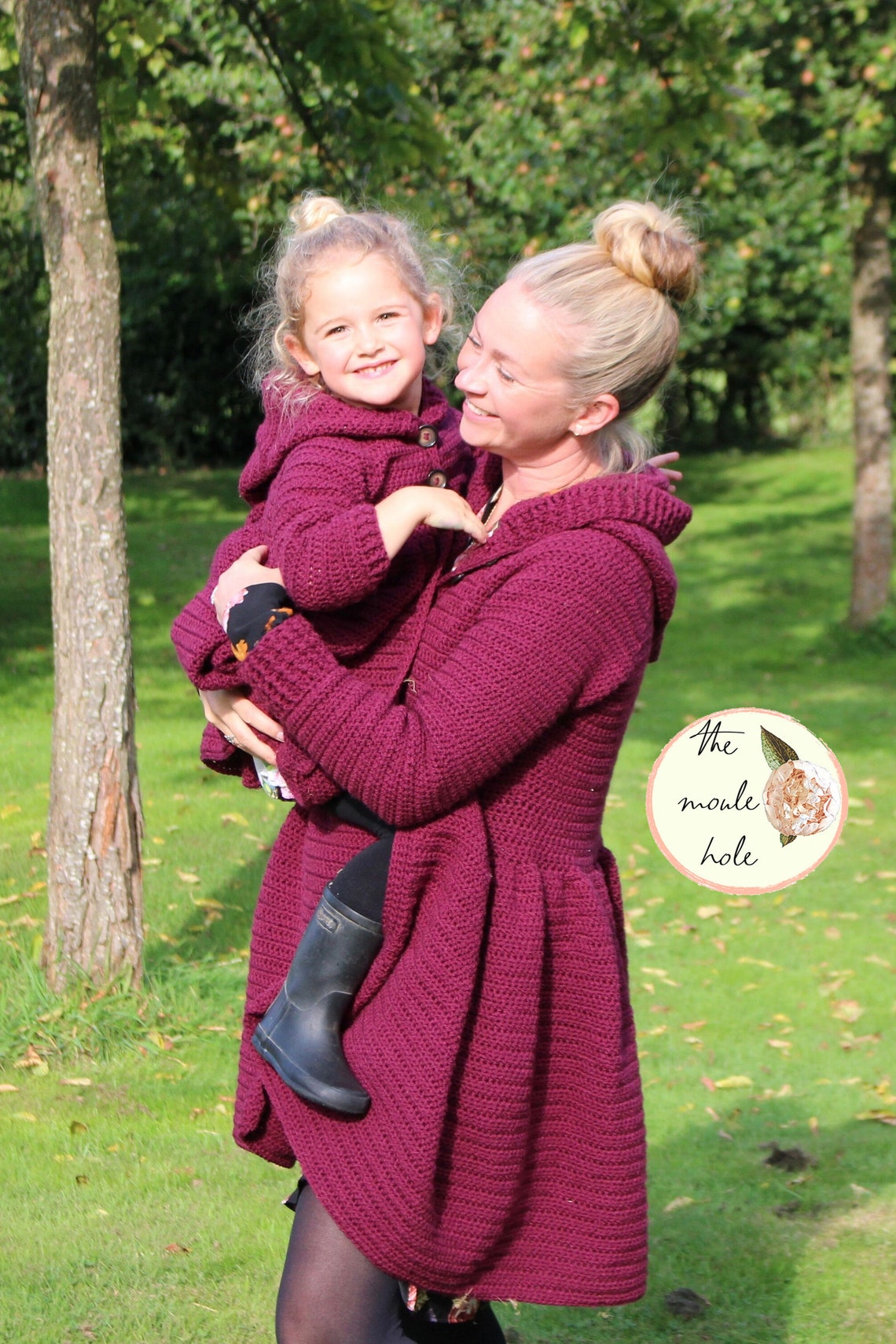 CROCHET PATTERN Pdfmama & Me Magdalena Jacket// Crochet Coat Etsy UK