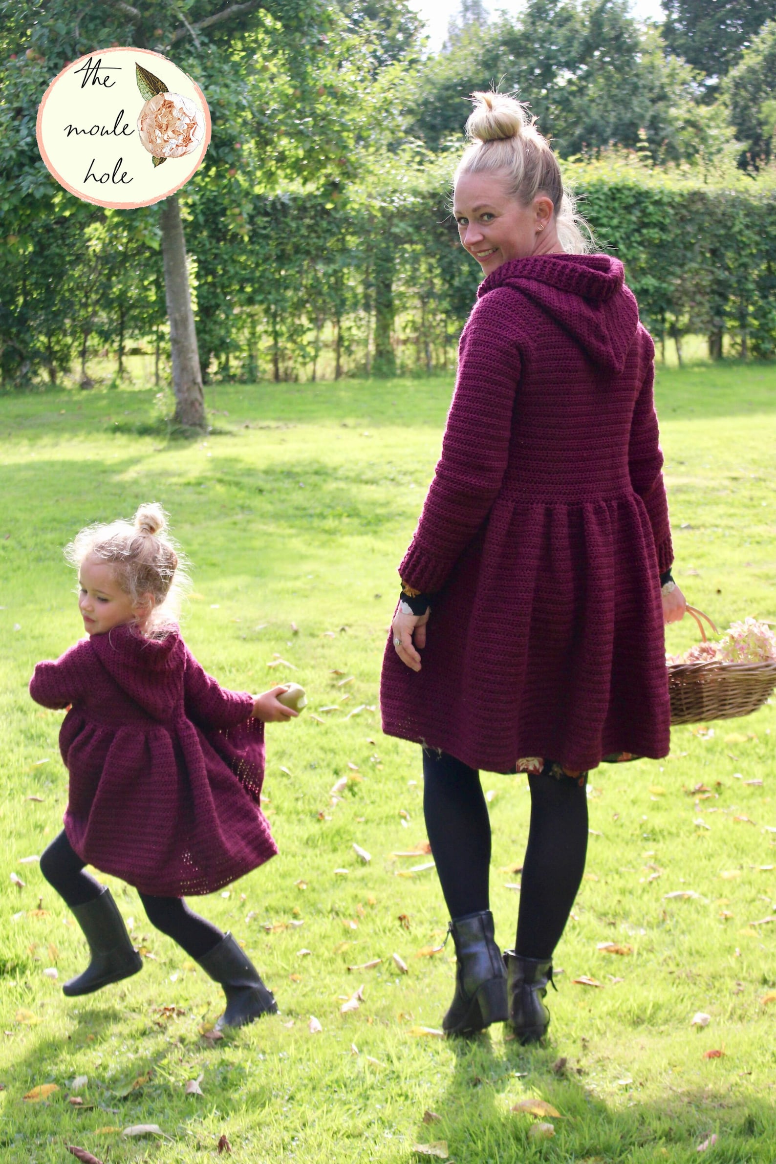 CROCHET PATTERN Pdfmama & Me Magdalena Jacket// Crochet Coat Etsy