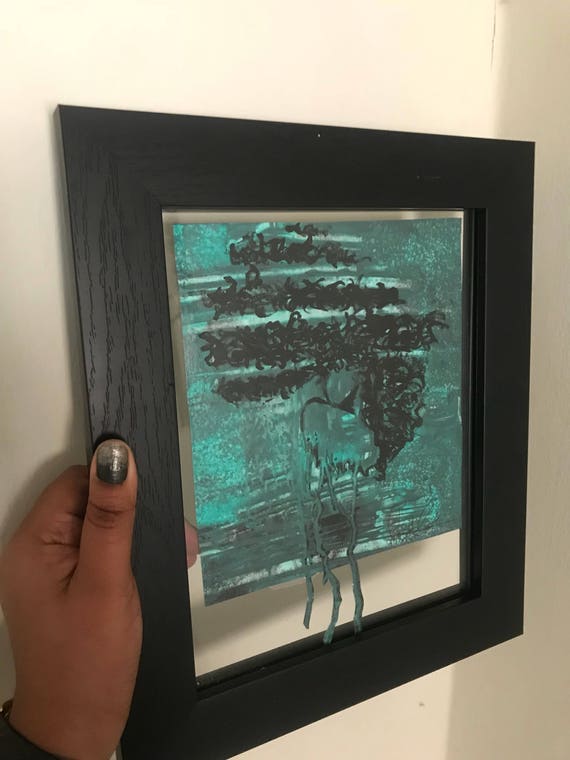 Black Art African American Art Natural Hair Art Afro Art Etsy