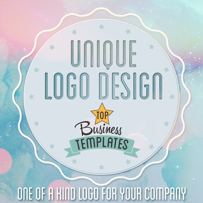 Unique Logo Design Ooak Vector Logo Hand Drawn Logo Premium Etsy