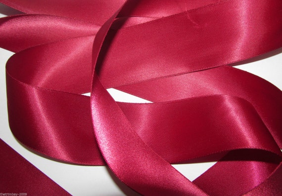 Berisfords Best Quality Double Satin Ribbon Choice of Colour /& Width x 3 Metres