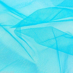 Tulle Netting Dress Fabric 140cm Wide 30 Colour Range - Peacock