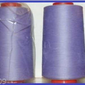Lilac Overlocking Sewing Machine Polyester Thread Four 5000 yard Cones