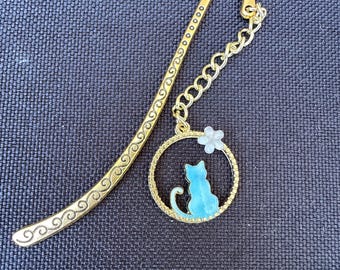 Moon Cat Bookmark