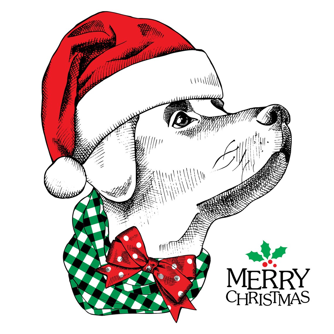 Christmas Dog 2 PNG Christmas Dog 2 SVG Christmas Dog | Etsy