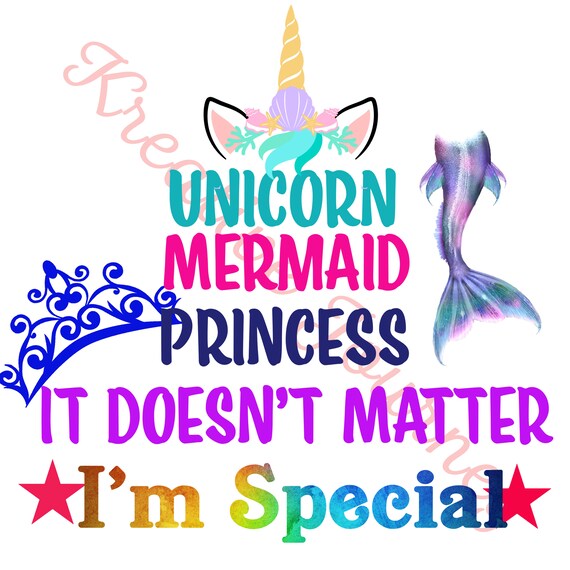 Free Free 165 Unicorn Mermaid Princess Svg SVG PNG EPS DXF File