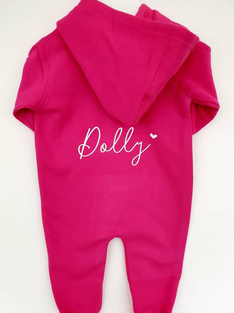 baby tracksuit personalised