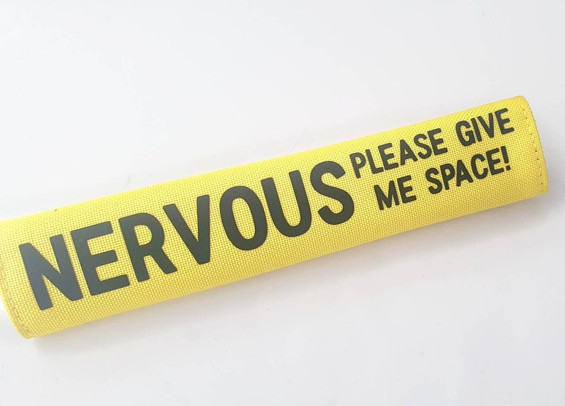 Dog Lead Warning Wrap Please Do Not Pet Wording of Your Etsy UK