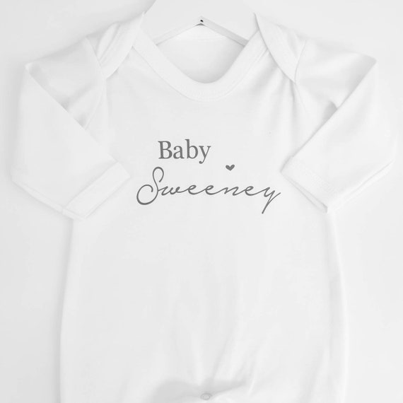 personalised baby suit