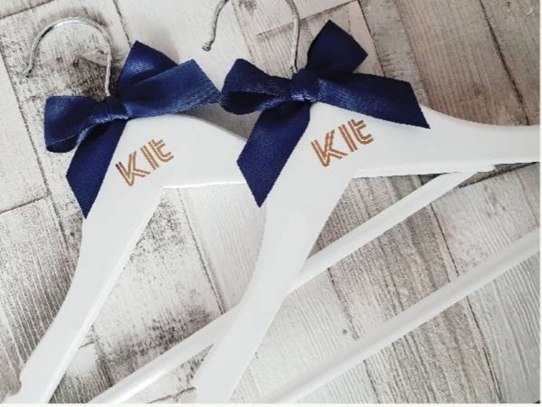 Child's Personalised Clothes Hanger pair Baby Coat Etsy.de