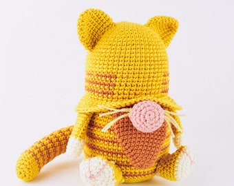 Crochet Cat gnome pattern
