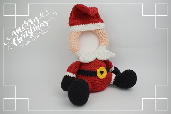 Crochet Photo Frame Pdf Pattern Home - Crochet Santa Picture Frame Crochet Photo Frame Pdf Pattern Home - Crochet Santa Picture Frame